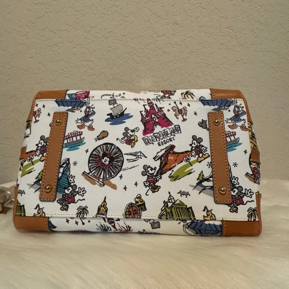 Dooney & Bourke Disneyana Disneyland Crossbody Satchel - Picture 6 of 12